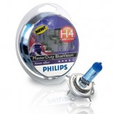 Комплект автоламп Philips H4 24V- 70/75W (P43t-38) Master Duty Blue Vision (2шт.) 13342MDBVS2
